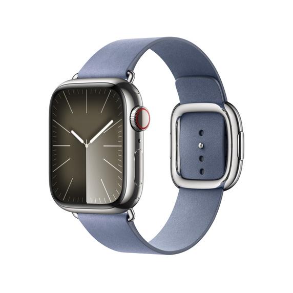 Каишка за часовник Apple 41mm Lavender Blue Modern Buckle - Medium