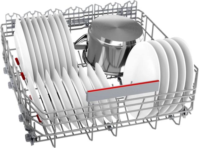 Съдомиялна Bosch SMD6ECX00E SER6 Dishwasher fully integrated, B, EcoDrying, 9,0l, 14ps, 8p/5o, 42dB(B), Silence 41dB, OpenAssist, display, 3rd drawer, Extra Clean Zone, TimeLight, HC
