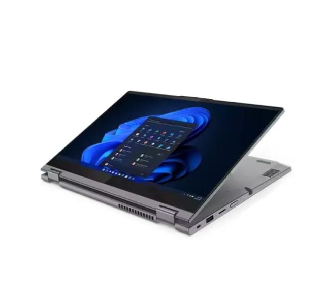 Лаптоп Lenovo ThinkBook 14s Yoga G3 Intel Core i5-1335U (up to 4.6GHz, 12MB), 16GB (8+8) DDR4 3200MHz, 512GB SSD, 14" FHD (1920x1080) IPS AG, Multi-touch, Intel Iris Xe Graphics, WLAN, BT, 1080p Cam, Backlit KB, Mineral Grey, Pen, Win 11 Pro, 3Y CCI