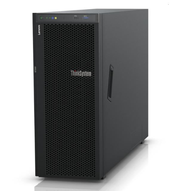 Сървър Lenovo ThinkSystem ST550 Xeon Silver 4210 (10C, 2.2GHz, 13.75MB Cache/85W), 32GB 2933MHz (1x32GB, 2Rx4 RDIMM), O/B, 930-8i, 1x750W Titanium, XCC Enterprise