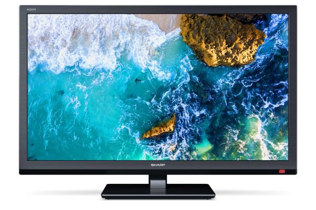 Телевизор Sharp 24EA4E, 24" LED HD TV 1366x768, 100 000:1, DVB-T/T2/C/S/S2, Active Motion 100, Speaker 2x5W (4 ohm), Dolby Digital, 2xHDMI, SCART, 3.5mm Headphone jack / line-out, USB, Hotel Mode, Stand