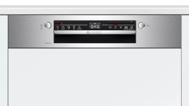 Съдомиялна Bosch SMI2ITS33E SER2 Semi-integrated dishwasher, 60 cm, Energy efficiency E, Water consumption 10,5 l, capacity: 12 sets, 48 dB, AquaStop, HC