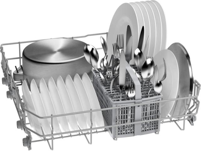 Съдомиялна Bosch SMI2ITS33E SER2 Semi-integrated dishwasher, 60 cm, Energy efficiency E, Water consumption 10,5 l, capacity: 12 sets, 48 dB, AquaStop, HC