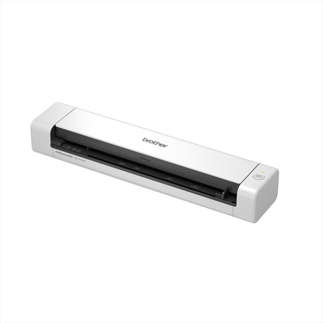 Мобилен скенер Brother DS-740D Portable Document Scanner, 1200 x 1200 dpi, A4, двустранно сканиране, USB, бял