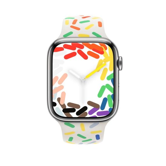 Каишка за часовник Apple 45mm Pride Edition Sport Band - S/M