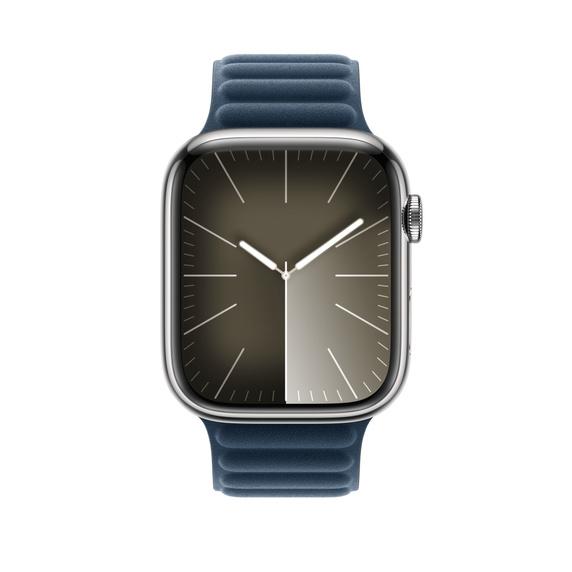 Каишка за часовник Apple 45mm Pacific Blue Magnetic Link - M/L