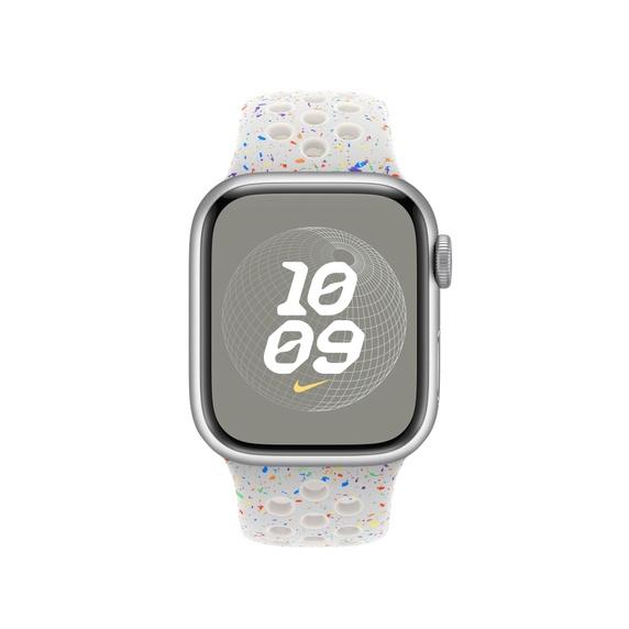 Каишка за часовник Apple 41mm Pure Platinum Nike Sport Band - M/L