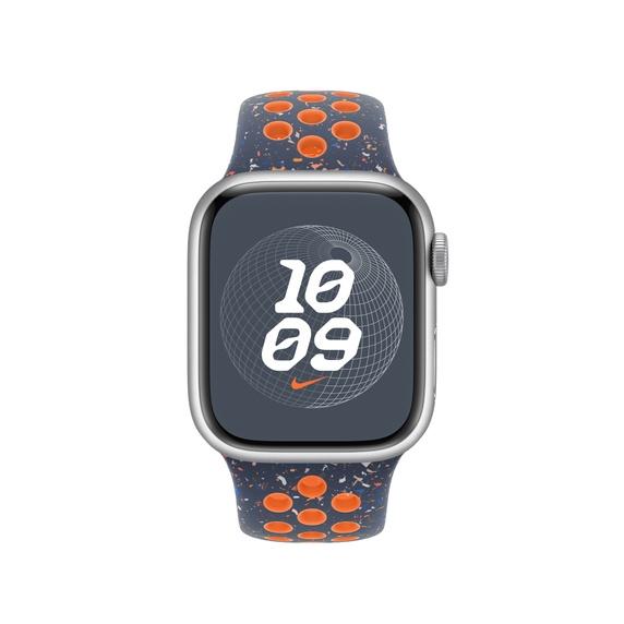 Каишка за часовник Apple 41mm Blue Flame Nike Sport Band - M/L