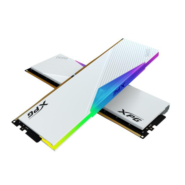 Памет ADATA LANCER RGB 32GB (2x16GB) DDR5 7200 MHz U-DIMM White