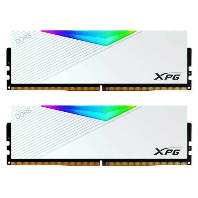 Памет ADATA LANCER RGB 32GB (2x16GB) DDR5 7200 MHz U-DIMM White