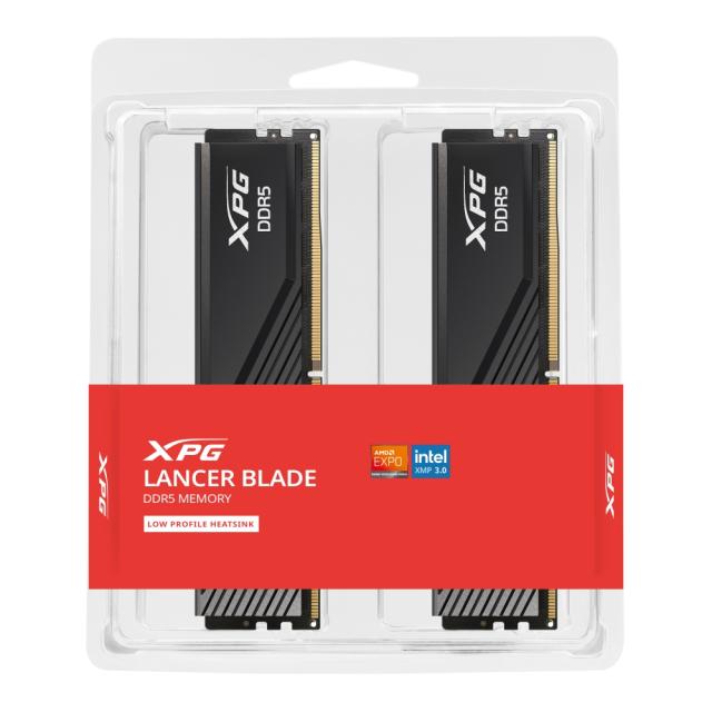 Памет ADATA LANCER BLADE 32GB (2x16GB) DDR5 5600 MHz U-DIMM Black