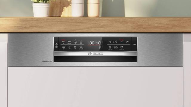 Съдомиялна Bosch SMI6ECS00E SER6 Dishwasher integrated, B, EcoDrying, 9,0l, 14ps, 8p/5o, 42dB(B), 3rd drawer, Extra Clean Zone, display, HC