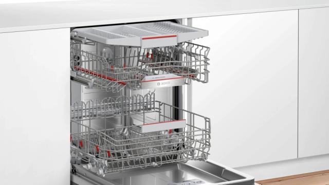 Съдомиялна Bosch SMI6ECS00E SER6 Dishwasher integrated, B, EcoDrying, 9,0l, 14ps, 8p/5o, 42dB(B), 3rd drawer, Extra Clean Zone, display, HC