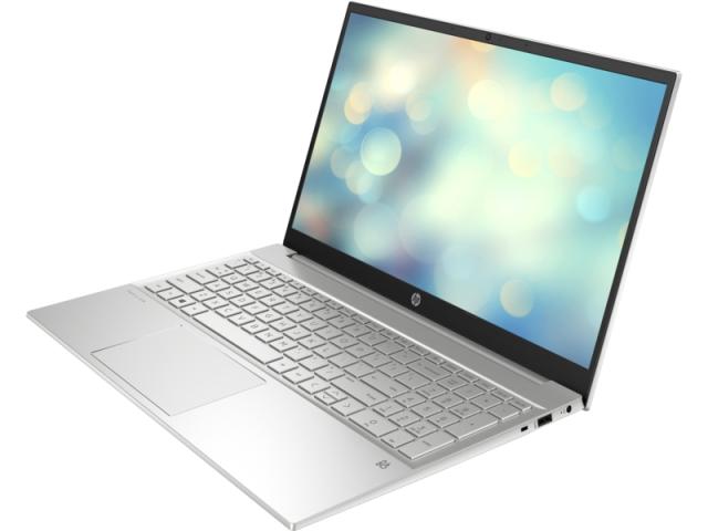 Лаптоп HP Pavilion 15-eg3000nu Natural Silver, Core i7-1355U(up to 5GHz/12MB/10C), 15.6" FHD IPS AG, 16GB 3200MHz 2DIMM, 1TB PCIe SSD, WiFi 6+BT 5.3, Backlit Kbd, 3C Batt, Free DOS