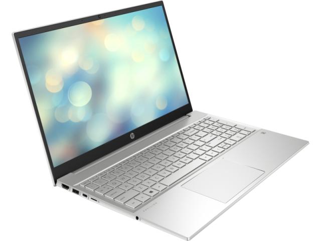 Лаптоп HP Pavilion 15-eg3000nu Natural Silver, Core i7-1355U(up to 5GHz/12MB/10C), 15.6" FHD IPS AG, 16GB 3200MHz 2DIMM, 1TB PCIe SSD, WiFi 6+BT 5.3, Backlit Kbd, 3C Batt, Free DOS