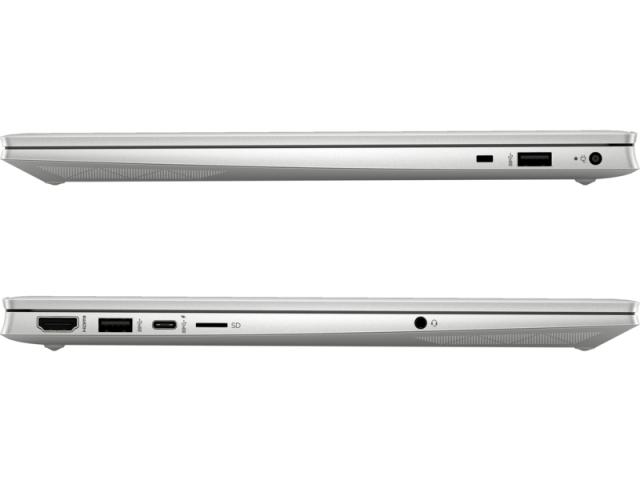 Лаптоп HP Pavilion 15-eg3000nu Natural Silver, Core i7-1355U(up to 5GHz/12MB/10C), 15.6" FHD IPS AG, 16GB 3200MHz 2DIMM, 1TB PCIe SSD, WiFi 6+BT 5.3, Backlit Kbd, 3C Batt, Free DOS