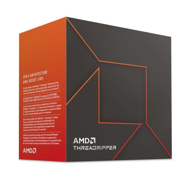 Процесор AMD Ryzen Threadripper 7980X 64C/128T (3.2GHz / 5.1GHz Boost, 320MB, 350W, sTR5)