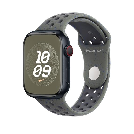 Каишка за часовник Apple 45mm Cargo Khaki Nike Sport Band - S/M