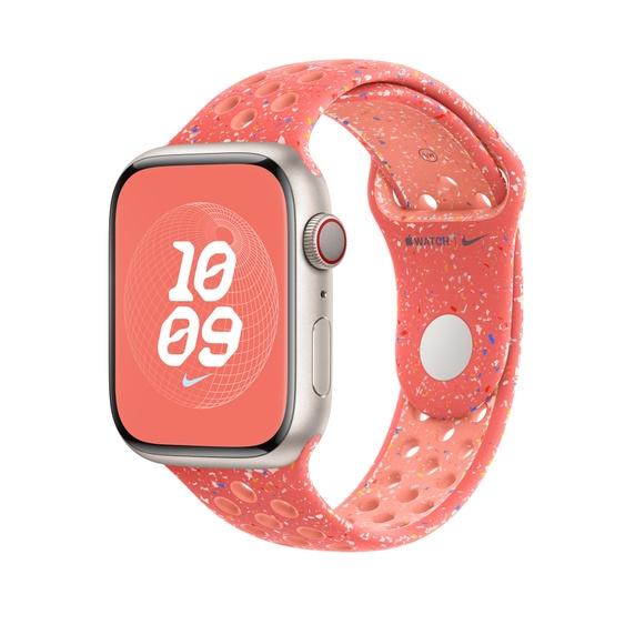 Каишка за часовник Apple 45mm Magic Ember Nike Sport Band - M/L