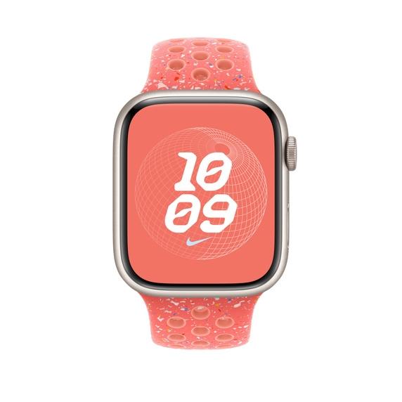 Каишка за часовник Apple 45mm Magic Ember Nike Sport Band - M/L