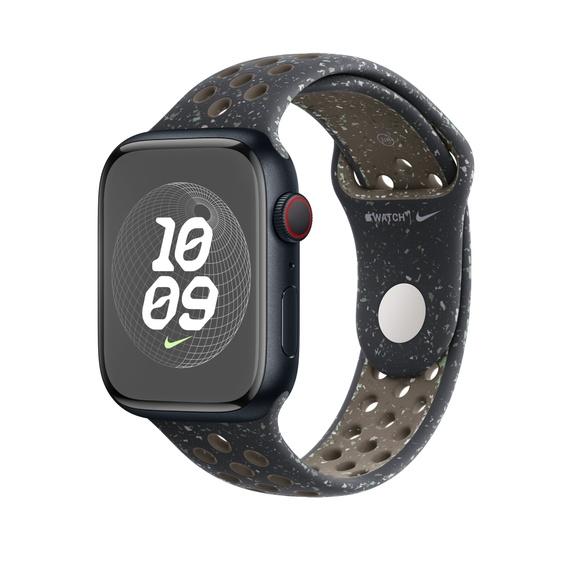 Каишка за часовник Apple 45mm Midnight Sky Nike Sport Band - S/M