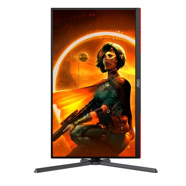 Монитор AOC Q27G3XMN/BK, 27" IPS MiniLED, 2560x1440@180Hz, 1ms GtG, 1000cd/m2, 3000:1, DCR 80M:1, Adaptive Sync, FlickerFree, Low Blue Light, Tilt, Height Adjust, Pivot, Swivel, 2xHDMI, DP