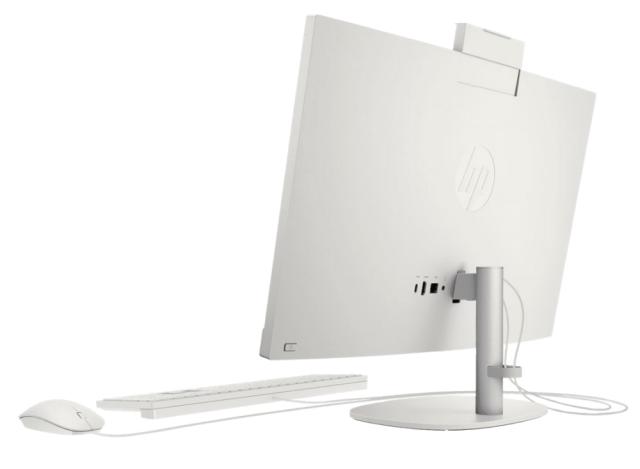 Компютър HP All-in-One Pavilion 24-cr0005nu,  Intel Core i5-1335U 10C (1.3/4.6GHz, 12MB Cache), 23.8" (60.45cm) Full HD IPS Anti-Glare Display, 16GB DDR4, 512GB SSD NVMe, HDMI, 1x USB 3.2 Gen 1 Type-C, HP Keyboard & HP Mouse, Free DOS
