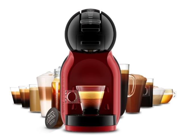 Кафемашина Krups KP123H10 NDG MINI ME CHERRY RED / BLK EU