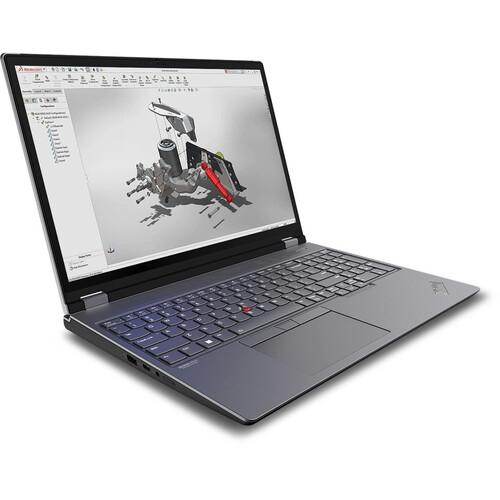 Лаптоп Lenovo ThinkPad P16 G2, Intel Core i9-13980HX 24C (1.60 - 5.60 GHz, 36MB cache), 16.0" (40.64 cm) WQXGA, IPS AG, NVIDIA RTX 2000 Ada 8GB, 32GB (16+16) DDR5 5600MHz, 1TB SSD, Backlit KB, Win11Pro