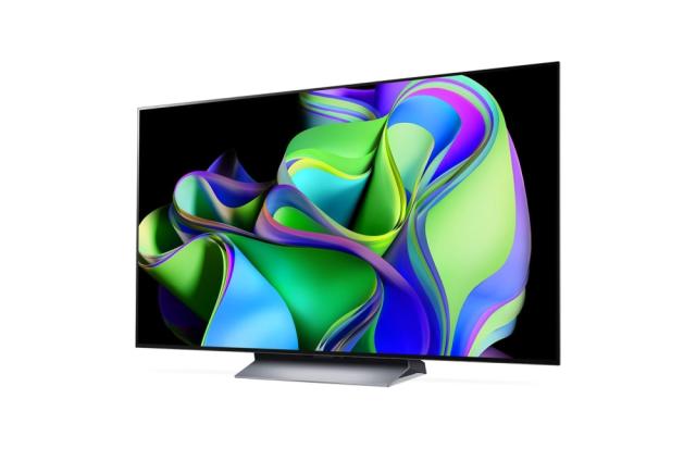 Телевизор LG OLED55C32LA, 55" UHD OLED evo, 4K (3840 x 2160), DVB-C/T2/S2, Full Cinema Screnn, Alpha 9 Processor, 120Hz, ThinQ AI, HDR10, VRR, NVIDIA G-SYNC, AMD FreeSync, Dolby Vision, Dolby Atmos, Built-in Wi-Fi, Bluetooth, HDMI, USB, Airplay 2, Mu