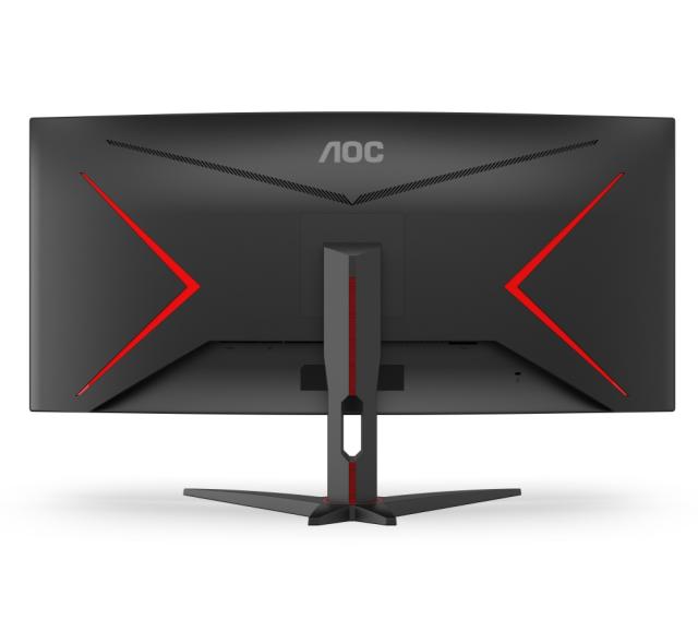Монитор AOC CU34G2XE/BK, 34" Curved 1500R VA WLED, 3440x1440@144Hz, 4ms GtG, 1ms MPRT, 300 cd/m2, 3000:1, DCR 80M:1, Adaptive Sync, FlickerFree, Low Blue Light, Tilt, HDMI, 2xDP