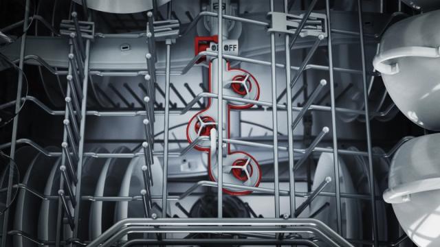 Съдомиялна Bosch SMS6ECI11E SER6 Free-standing dishwasher, C, EcoDrying, 9,0l, 14ps, 6p/5o, 40dB(B), Silence 39dB, 3rd drawer, Extra Clean Zone, inox, HC