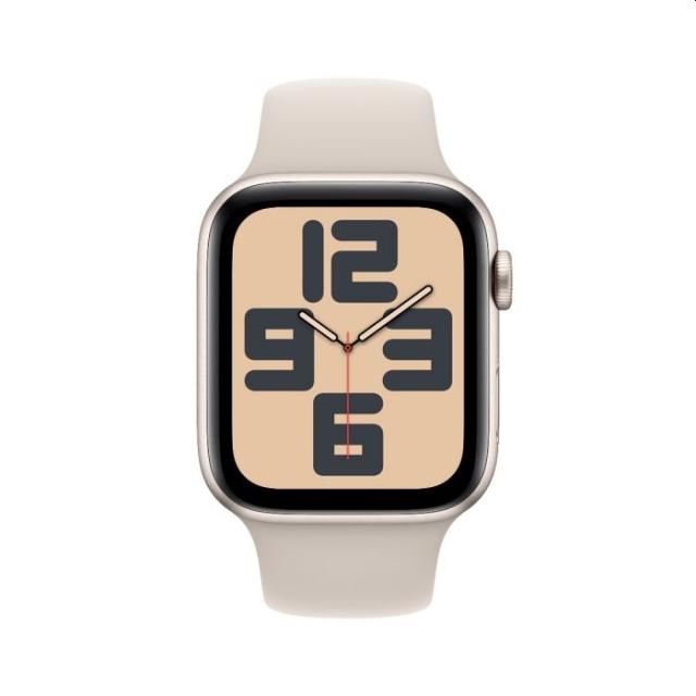 Часовник Apple Watch SE2 v2 Cellular 44mm Starlight Alu Case w Starlight Sport Band - S/M