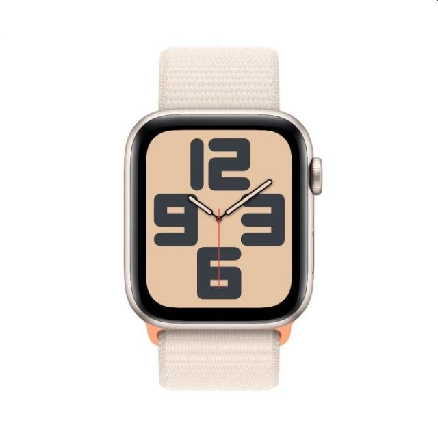 Часовник Apple Watch SE2 v2 Cellular 44mm Starlight Alu Case w Starlight Sport Loop