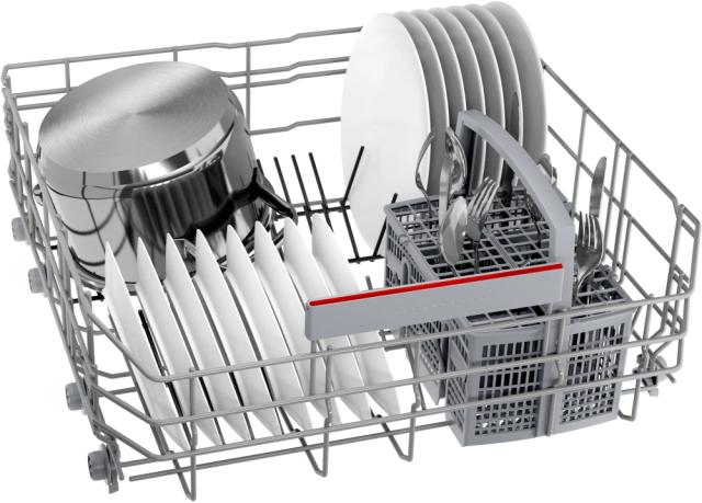 Съдомиялна Bosch SMV4HAX20E SER4 Dishwasher fully integrated, D, 9,0l, 13ps, 6p/5o, 42dB(B), Silence 41dB, Rackmatic, Hygiene+, HC