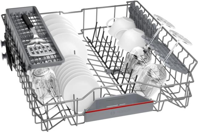 Съдомиялна Bosch SMV4HAX20E SER4 Dishwasher fully integrated, D, 9,0l, 13ps, 6p/5o, 42dB(B), Silence 41dB, Rackmatic, Hygiene+, HC