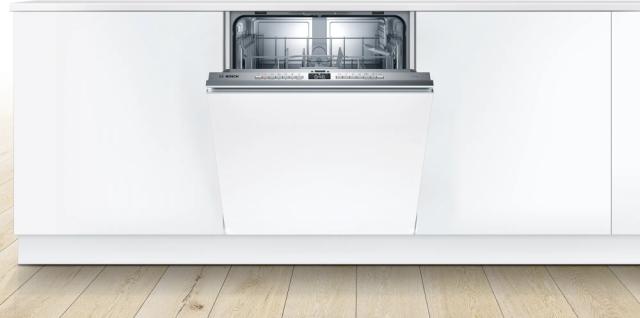 Съдомиялна Bosch SMV4HTX24E SER4 Dishwasher fully integrated, E, Polinox, 9,5l, 12ps, 6p/5o, 48dB(C), Silence 44dB, Rackmatic, HC