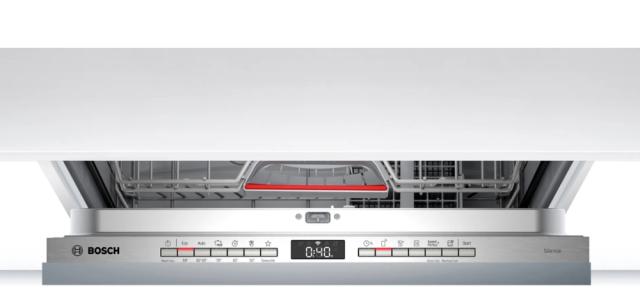 Съдомиялна Bosch SMV4HTX24E SER4 Dishwasher fully integrated, E, Polinox, 9,5l, 12ps, 6p/5o, 48dB(C), Silence 44dB, Rackmatic, HC