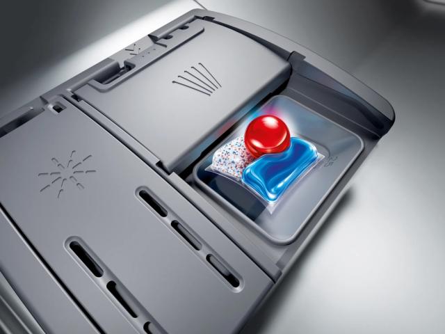 Съдомиялна Bosch SMV4HTX24E SER4 Dishwasher fully integrated, E, Polinox, 9,5l, 12ps, 6p/5o, 48dB(C), Silence 44dB, Rackmatic, HC