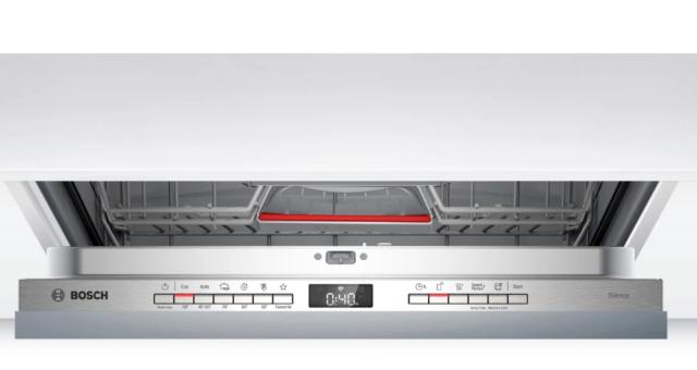 Съдомиялна Bosch SMV4HVX40E SER4 Dishwasher fully integrated, E, Polinox, 7,5l, 13ps, 6p/4o, 46dB(C), Silence 44dB, 3rd drawer, Rackmatic, HC