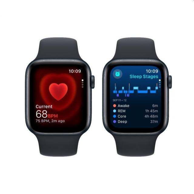 Часовник Apple Watch SE2 v2 GPS 44mm Midnight Alu Case w Midnight Sport Band - S/M
