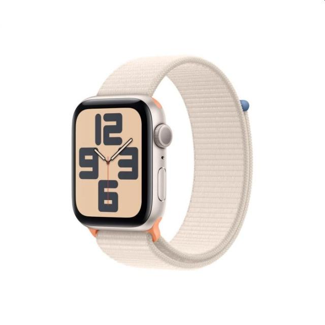 Часовник Apple Watch SE2 v2 GPS 44mm Starlight Alu Case w Starlight Sport Loop