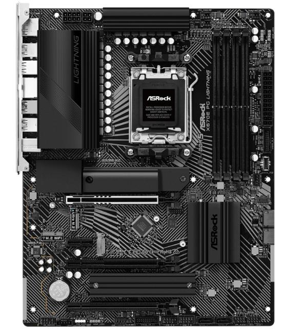 Дънна платка Asrock X670E Phantom Gaming Lightning + Lanberg Wireless Network Card USB adapter NC-1200-WIE AC1200 Dual Band