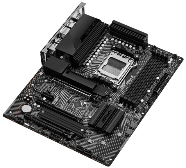 Дънна платка Asrock X670E Phantom Gaming Lightning + Lanberg Wireless Network Card USB adapter NC-1200-WIE AC1200 Dual Band