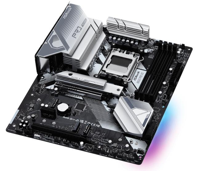 Дънна платка Asrock B650 Pro RS + Lanberg Wireless Network Card USB adapter NC-1200-WIE AC1200 Dual Band