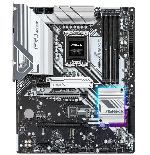 Дънна платка Asrock Z790 Pro RS + Lanberg Wireless Network Card USB adapter NC-1200-WIE AC1200 Dual Band