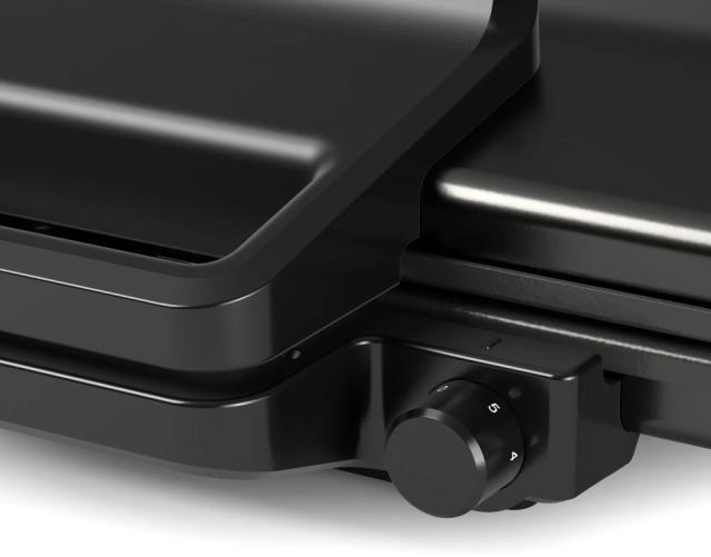 Контактен грил Bosch TCG3323, Contact grill 3 in 1, 2000 W,  Removable aluminum grill plates with non-stick ceramic coating, black