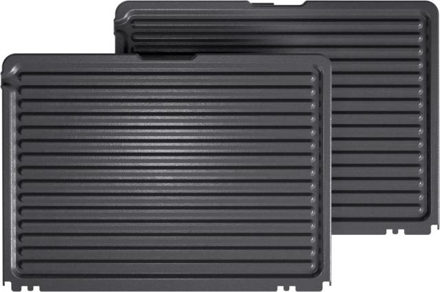 Контактен грил Bosch TCG3323, Contact grill 3 in 1, 2000 W,  Removable aluminum grill plates with non-stick ceramic coating, black