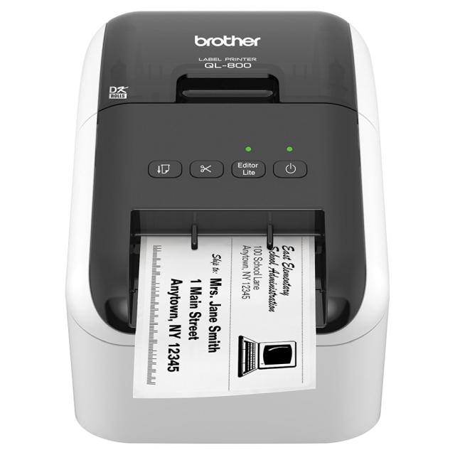 Етикетен принтер Brother QL-800, макс. ширина на етикета 62mm, USB
