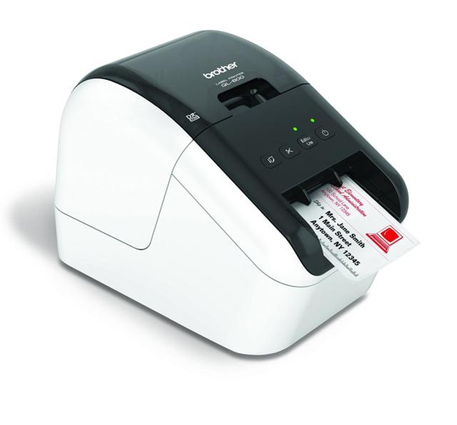 Етикетен принтер Brother QL-800, макс. ширина на етикета 62mm, USB